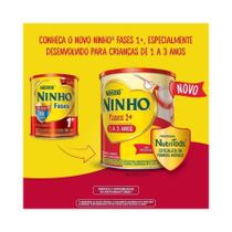 Formula Infantil Ninho Fases 1+ 800g Nutricao Completa para Criancas de 1 a 3 Anos