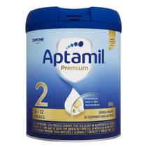 Fórmula Infantil para Lactentes Aptamil Premium 2 lata 800g Fórmula Infantil para Lactentes Aptamil Premium 2 lata 800g