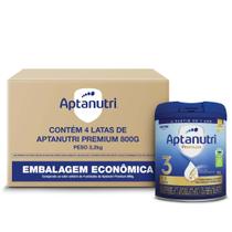 Fórmula Infantil Premium Aptanutri 800g 4 Unidades