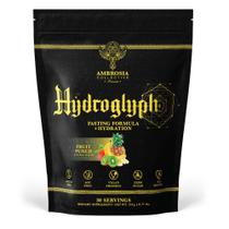 Fórmula intraworkout Ambrosia Hydroglyph com pó de hidratação com BCAA+EAA + eletrólitos para proteger a massa muscular magra, 0 g de mistura de hidratação em jejum com açúcar, feita com água de coco (ponche de frutas) Fórmula intraworkout Ambrosia Hydroglyph com pó de hidratação com BCAA+EAA + eletrólitos para proteger a massa muscular magra, 0 g de mistura de hidratação em jejum com açúcar, feita com água de coco (ponche de frutas)