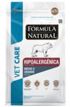 Fórmula Natural 10kg Vet Care Ração Hipoalergênica cães de raças médias e grandes. Sem transgênicos.