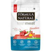 Fórmula Natural 7KG Fresh Meat Sensitive Cães Adultos Portes Mini E Pequeno 14 PACOTINHOS DE 500G