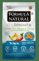 Fórmula Natural Biscuits Cães Adultos- Batata doce, banana, linhaça - Formula Natural