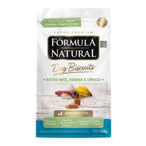 Formula natural dog biscoito batata banana linhaca 250g