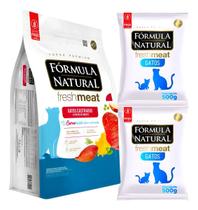 Fórmula Natural Fresh Meat Carne Para Gatos Castrados 1kg