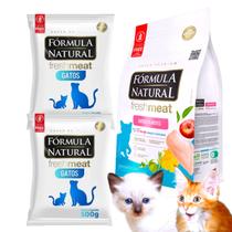 Formula Natural Fresh Meat Gatos Filhotes Frango 2 Unid 1 Kg