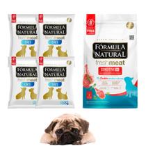 Fórmula Natural Fresh Meat Sensitive Sabor Cordeiro Kit Com 4 Pacotes De 500g Ração Para Cães Adultos Raças Porte Mini e Pequenos Fórmula Natural Fresh Meat Sensitive Sabor Cordeiro Kit Com 4 Pacotes De 500g Ração Para Cães Adultos Raças Porte Mini e Pequenos