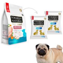 Fórmula Natural Kit Com 2 Pacotes 500g Fresh Meat Ração Para Cães Mini Pequenos Adultos Sabor Frango
