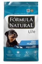Formula Natural Life Filhotes Porte Med. Grande 15 Kg