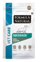 Fórmula Natural vet care ração cão obesidade mini pequena saco