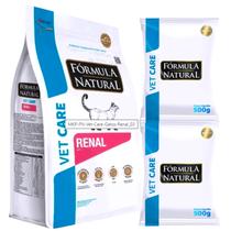 Fórmula Natural Vet Care Renal Gatos Adultos Com 2 Unidades de 500g total 1 Kg Fórmula Natural Vet Care Renal Gatos Adultos Com 2 Unidades de 500g total 1 Kg