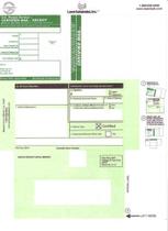 Formulário de Correspondência Registrada PostageInk.com LCD811 100 folhas Formulário de Correspondência Registrada PostageInk.com LCD811 100 folhas