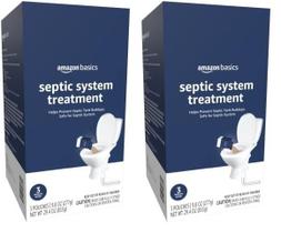 Fornecimento de 3 meses para tratamento séptico Amazon Basics 29,4 onças x 2 Fornecimento de 3 meses para tratamento séptico Amazon Basics 29,4 onças x 2