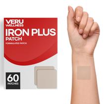 Fornecimento diário de Iron Patch Veru Wellness Iron Plus para 60 dias