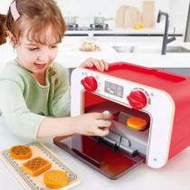 Forninho Cozinha De Brinquedo Infantil Menina Com Som E Luz Divertido Interativo