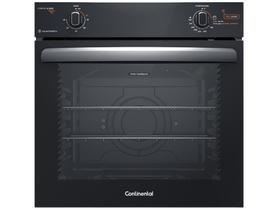 Forno a Gás de Embutir Continental 80L - Preto OC8GM