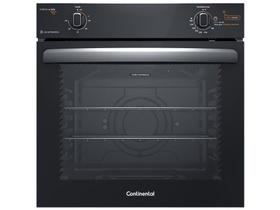Forno a Gás de Embutir Continental 80L Preto OC8GM