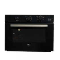 Forno a Gás de Embutir Fischer Infinity 50L com Grill e Timer Preto 110V Forno a Gás de Embutir Fischer Infinity 50L com Grill e Timer Preto 110V