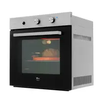 Forno a Gás de Embutir Fischer Infinity 78 litros com Grill INOX 127V