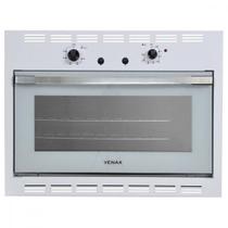 Forno a Gás de Embutir Venax Bianco 90 Litros Branco 220V