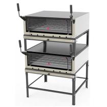 Forno a Gás Industrial Duplo PRP-900DP G2 em Inox Sem Kit Gás - Progás - PROGAS