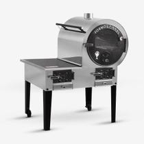 Forno Acoplado Inox Chapa Vitro Na ESQ N1 Forno Acoplado Inox Chapa Vitro Na ESQ N1