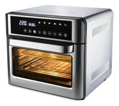 Forno Air Fryer 25l Hamilton Beach 200ºc Tela Digital 12 Multifunções Timer De 60 Minutos Versátil Moderna E Essencial 2000w 127v + Acessórios Forno Air Fryer 25l Hamilton Beach 200ºc Tela Digital 12 Multifunções Timer De 60 Minutos Versátil Moderna E Essencial 2000w 127v + Acessórios