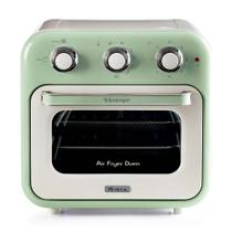 Forno air fryer ariete vintage 16l com acessorios 1200w verde 127v 00c46320earbr