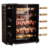Forno Assador a Gás Baixa Pressão Rotativo Action 5 Espetos PRAC-05 I Progás Forno Assador a Gás Baixa Pressão Rotativo Action 5 Espetos PRAC-05 I Progás