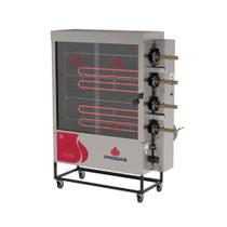 Forno Assador Elétrico Industrial PR 621 E Trifásico 20 Frangos Inox Progás Voltagem:220V Forno Assador Elétrico Industrial PR 621 E Trifásico 20 Frangos Inox Progás Voltagem:220V