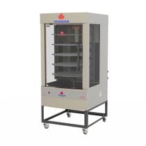 Forno Assador Frango Multiuso Giratório 5 Grelhas 75kg De Carne Prp-242 G5 Bivolt - Progás Bivolt