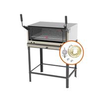 Forno Assador Refratário Lastro Pizza Pão Gás PRP-860 + Kit Gás 1kg - Progás Forno Assador Refratário Lastro Pizza Pão Gás PRP-860 + Kit Gás 1kg - Progás