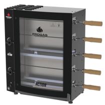 Forno Assador Rotativo 5 Espetos Tubular A Gás Prac-05t Action Bivolt - Progás P43589 Bivolt Forno Assador Rotativo 5 Espetos Tubular A Gás Prac-05t Action Bivolt - Progás P43589 Bivolt