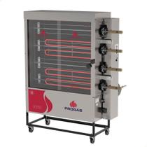 Forno Assador Rotativo Elétrico Progás PR-621 E 4 Espetos 220V P45916