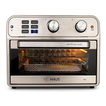 Forno Ayr fryer Neuhaus 5 funções Inox 25 Litros Rotisserie 2500W 127V