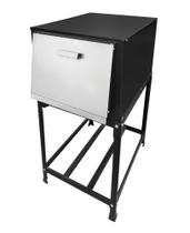 Forno Cavalete Baixa Pressão 115L Tampa de Inox - Fundiferro Forno Cavalete Baixa Pressão 115L Tampa de Inox - Fundiferro