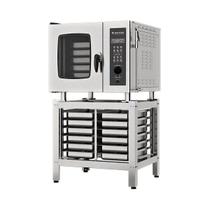 Forno Combinado 5 GNs Elétrico com Cavalete Wictory