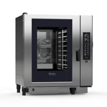 Forno Combinado a Gás 10 Funções 500 receitas CG-MAX 11 p/ 11 GNs 1/1 c/ Tecnologia Steam Power e Higienização Automática - Prática