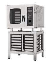 Forno Combinado à Gás Digital com Cavalete e 5 GNs Wictory Forno Combinado à Gás Digital com Cavalete e 5 GNs Wictory