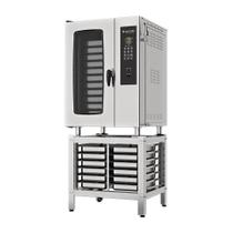 Forno Combinado com Cavalete Wictory Trifásico 380V WCAA11NE Forno Combinado com Cavalete Wictory Trifásico 380V WCAA11NE