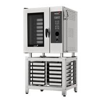 Forno Combinado Eletrico Wcpr-08 Com Cavalete Trifásico 220V Gn - Wictory
