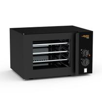 Forno Convector Elétrico Class 4 Assadeiras Preto FCCVR 220V - Red Chameleon Forno Convector Elétrico Class 4 Assadeiras Preto FCCVR 220V - Red Chameleon