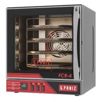 Forno Convector Rotativo Elétrico Monofásico FCR4 Inox G.Paniz 220V Forno Convector Rotativo Elétrico Monofásico FCR4 Inox G.Paniz 220V