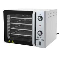 Forno Convector Smart Basic Elétrico 4 Esteiras 35x35 Metalúrgica Venâncio Forno Convector Smart Basic Elétrico 4 Esteiras 35x35 Metalúrgica Venâncio