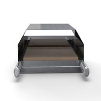 Forno Costela Carnes Pizza P/ Churrasqueira Inox C/ Abafador