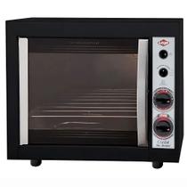 Forno de bancada elétrico 46 litros 127v - layr crystal plus advanced black Forno de bancada elétrico 46 litros 127v - layr crystal plus advanced black