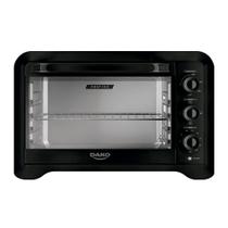 Forno De Bancada Elétrico Dako Pratiko 50L Com Grill Preto 220V Forno De Bancada Elétrico Dako Pratiko 50L Com Grill Preto 220V