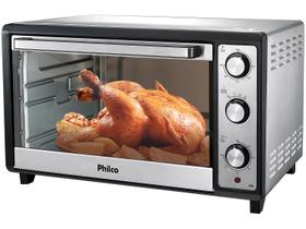 Forno De Bancada Elétrico Philco PFE60I 60 Litros 1600W 127V - Cinza