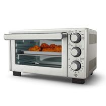 Forno de Bancada Oster Compact com Fritadeira de Ar - Aço Inoxidável