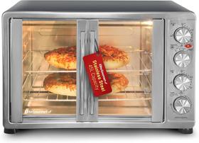 Forno de Convecção Elite Gourmet ETO4510MX 45L Aço Inoxidável Forno de Convecção Elite Gourmet ETO4510MX 45L Aço Inoxidável